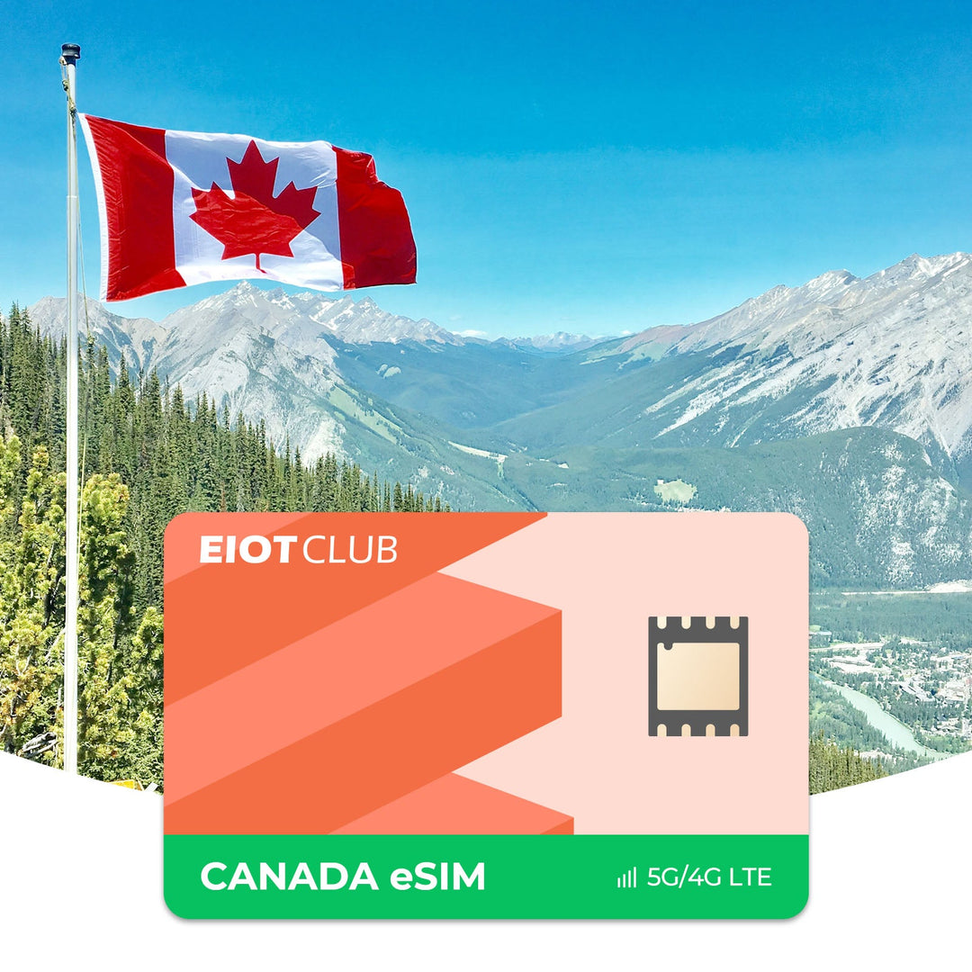 Kanada Prepaid-eSIM: 4G/5G Highspeed mit Hotspot – Roamingfrei im Rogers & Bell-Netz