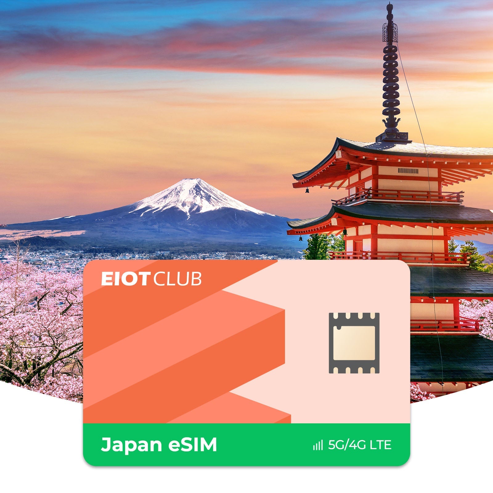 Japan Prepaid-eSIM: 5G Highspeed & Auto-Aktivierung – Mit NTT docomo & KDDI-Netz