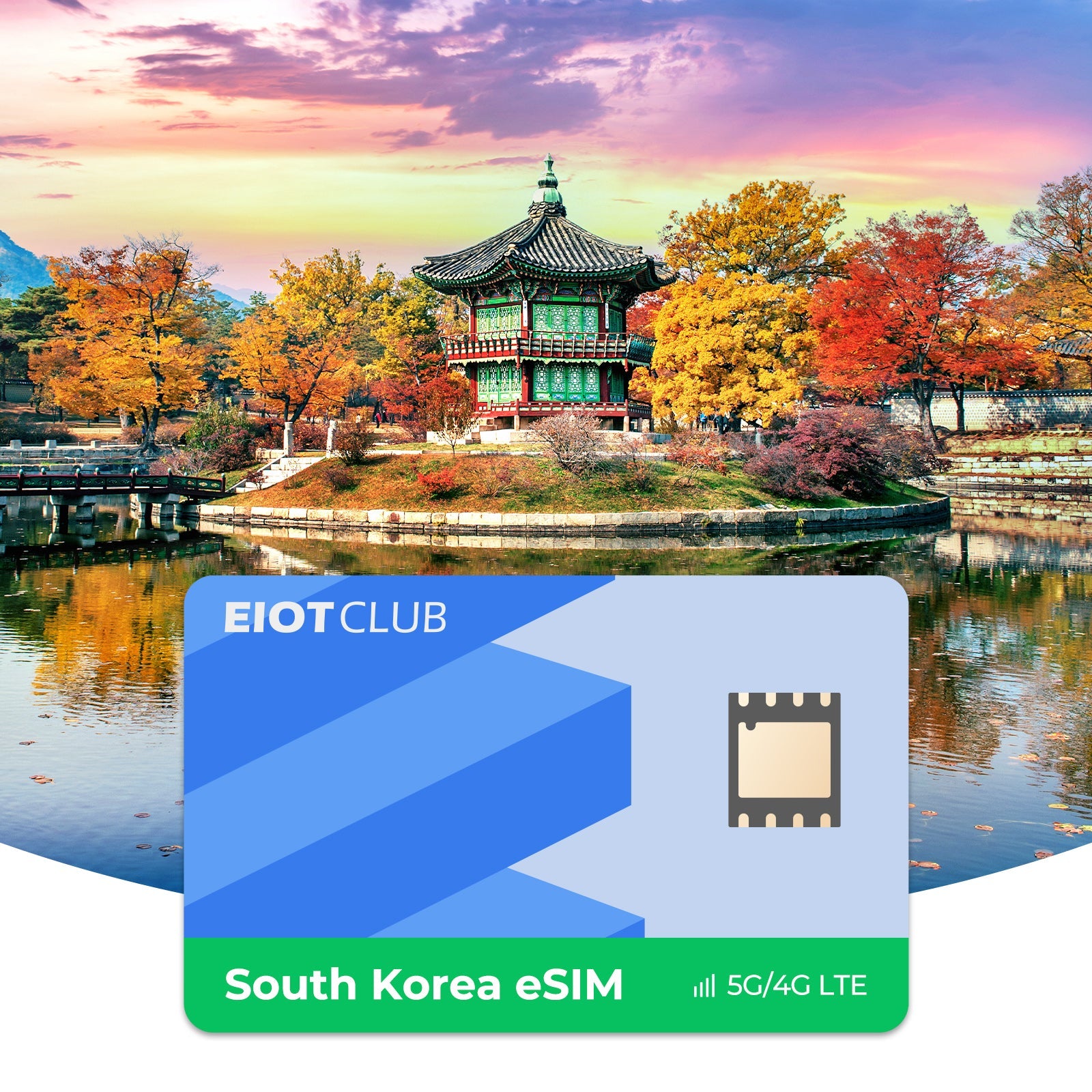 Südkorea Prepaid-eSIM: 4G/5G Highspeed & Hotspot – Ohne Vertrag & SKT/KT-Netz
